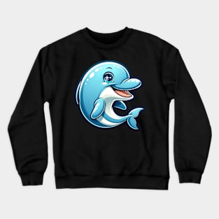 Cute dolphin Crewneck Sweatshirt